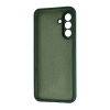 Чехол Silicone Case Samsung A36 (A366) Dark Green