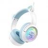 Навушники Bluetooth Onikuma B5 White-Blue