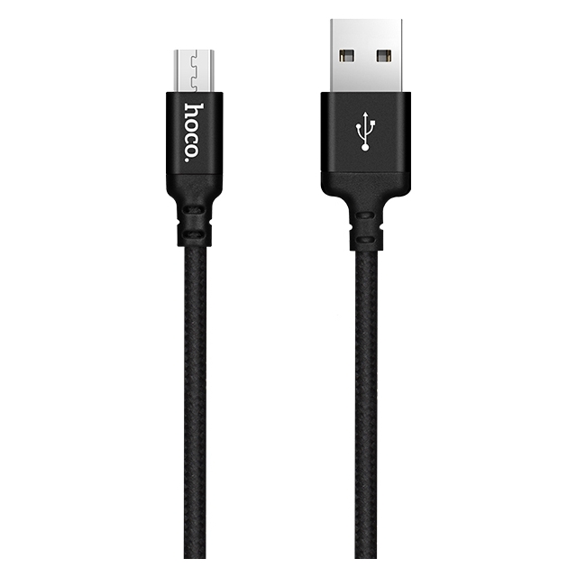 Кабель Hoco X14 Times speed Micro charging cable,(L-1M) Black (X14)