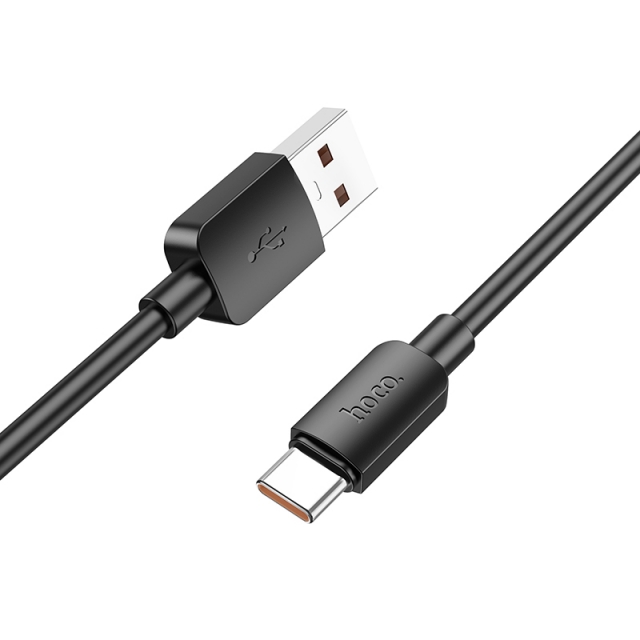 Кабель Hoco X96 Hyper 100W charging data cable Type-C Black