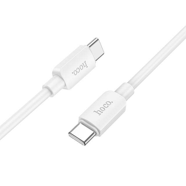 Кабель Hoco X96 Hyper 60W fast charging data cable Type-C to Type-C White