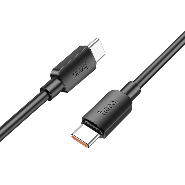 Кабель Hoco X96 Hyper 100W fast charging data cable Type-C to Type-C Black