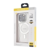 Чехол Metal Frame with MagSafe iPhone 16 Dark Silver 