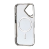 Чохол Metal Frame with MagSafe iPhone 16 Pro Dark Silver
