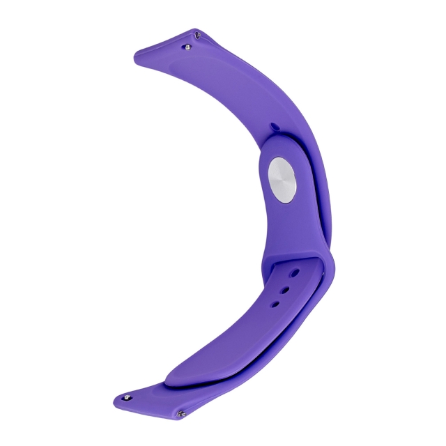 Ремешок Silicone 22 mm Watch Gear S3/ Watch 46 mm/Xiaomi Amazfit Deep Purple L