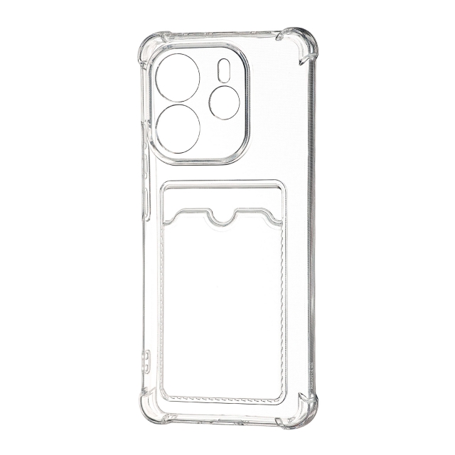 Чохол Clear Pocket Case Xiaomi Redmi Note 14 4G Global Прозорий