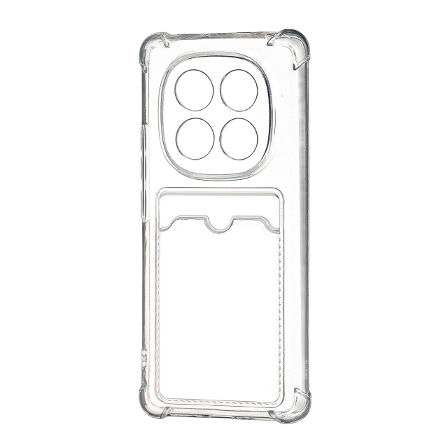Чохол Clear Pocket Case Xiaomi Redmi Note 14 Pro 4G Прозорий