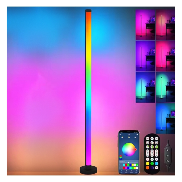 RGB лампа 120 см Vertical FloorStand напольная (1 шт) Black