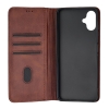 Чохол-книжка Premium Samsung A06 (A065) Dark Brown