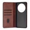 Чехол-книжка Premium Xiaomi Redmi 14C 4G/Redmi 14R/Redmi A3 Pro/Poco C75 4G Dark Brown