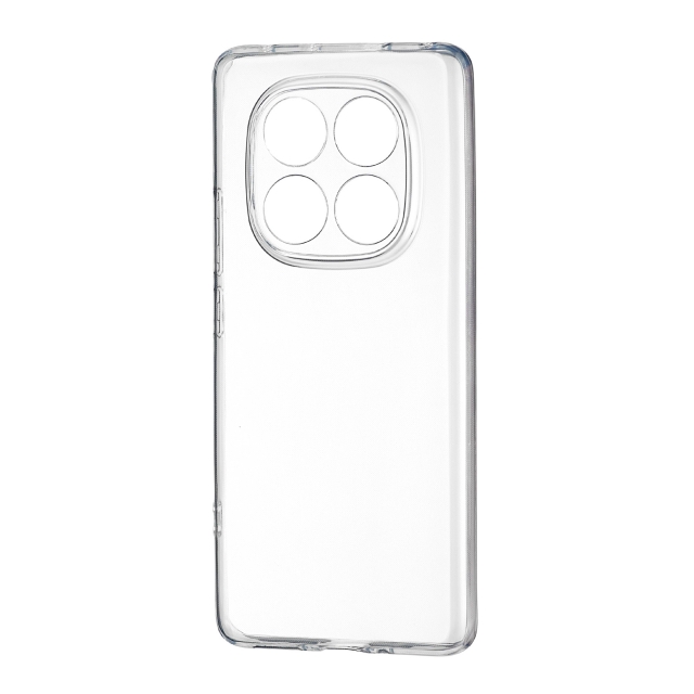 Чохол Silicone Case WS Protected Camera Xiaomi Redmi Note 14 Pro 5G/Poco X7 5G Прозорий