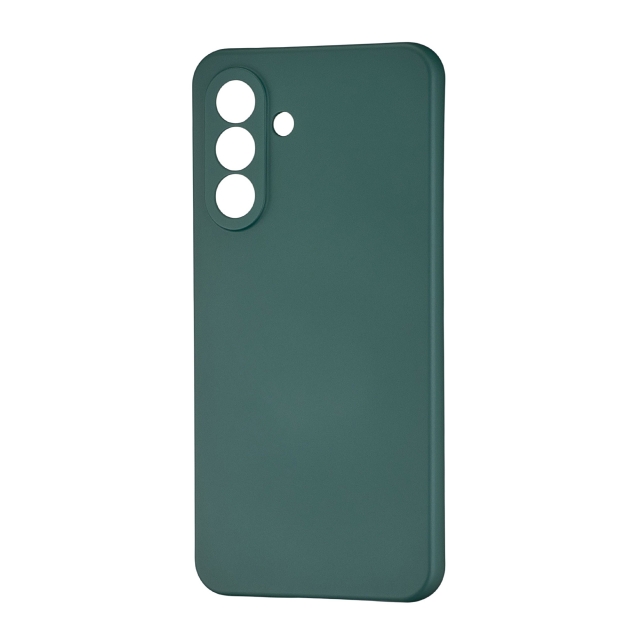 Чехол TPU Colorful Protected Camera Samsung A36 5G (A366) Dark green