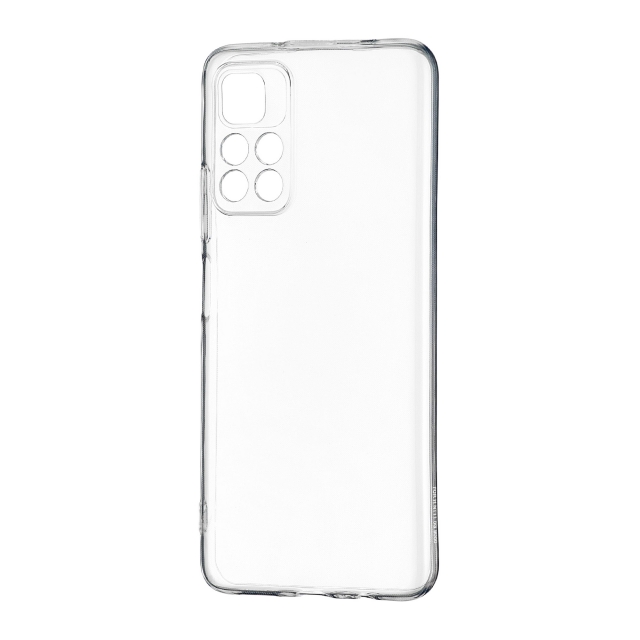 Чехол Silicone Case WS Protected Camera Xiaomi Redmi Note 11 (EU)/Note 11S/Poco M4 Pro Прозрачный