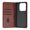Чохол-книжка Premium Xiaomi Redmi Note 14 4G Global Dark Brown