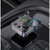 FM-трансмітер Hoco E86 Alegria 48W dual port PD30W+QC3.0 car BT FM transmitter Black