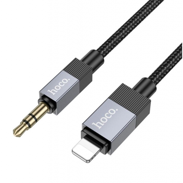 Кабель Hoco UPA32A Clever digital audio conversion cable iP Black