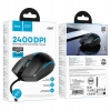 Компьютерная мышь Hoco GM37 Wonderful gaming luminous wired mouse Black (GM37)