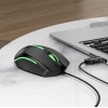 Комп'ютерна миша Hoco GM37 Wonderful gaming luminous wired mouse Black