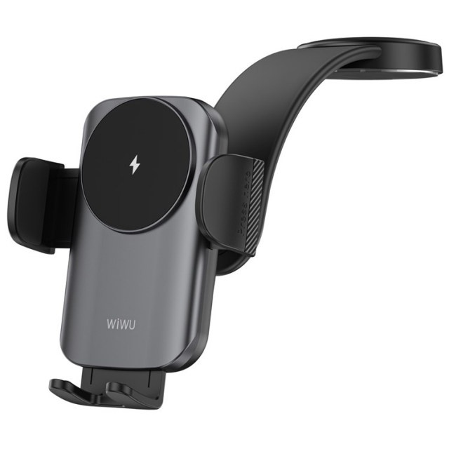 Холдер WIWU CH-322 Universal Automatic Wireless car charger Black (CH-322)