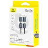 Кабель Baseus Versatile Two-for-Two Fast Charging Cable U+C to C+L 60W 1m Cosmic Black (P10383000121-01)