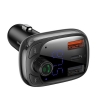 FM-трансмітер Baseus T Shaped S-13 Car Bluetooth MP3 Player (PPS Fast Charger Edition) Black