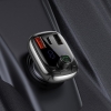 FM-трансмітер Baseus T Shaped S-13 Car Bluetooth MP3 Player (PPS Fast Charger Edition) Black