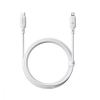 Кабель Baseus Silky Series Fast Charging Cable Type-C to iP 20W 2m White