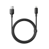 Кабель Baseus Silky Series Fast Charging Cable USB to iP 2.4A 1m Black