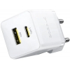 СЗУ Baseus Palm Fast Charger C+U 20W EU White (P10111608213-00)