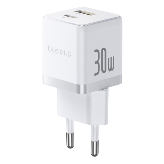 МЗП Baseus Palm Fast Charger C+U 30W EU White