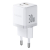 МЗП Baseus Palm Fast Charger C+U 30W EU White