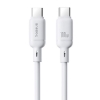 Кабель Baseus Silky Series Fast Charging Cable Type-C to Type-C 100W 2m White