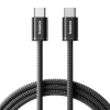 Кабель Baseus Dynamic 4 Fast Charging Data Cable Type-C to Type-C 100W 1m Black