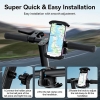 Холдер Baseus QuickGo Series Bike Phone Mount Black (C40561500113-00)