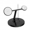 БЗУ WIWU Wi-W032 Magnetic Cableless Charger 4in1 Black