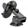 Холдер Hoco H3 Shiny press type car holder (center console) dark night Black (Уценка) (H3)