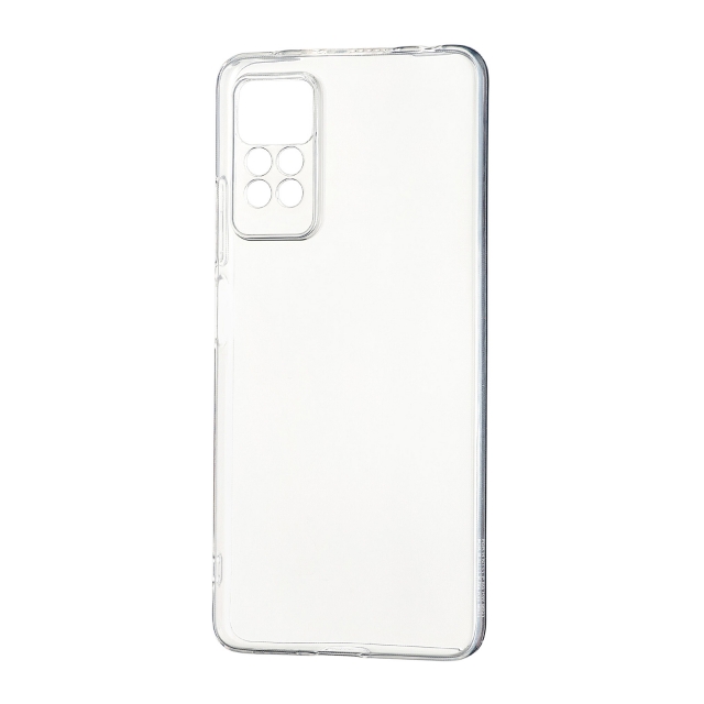 Чехол Silicone Case WS Protected Camera Xiaomi Redmi Note 10 Pro/Note 10 Pro Max Прозрачный