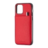 Чохол Jinduka Leather Pocket iPhone 12 Red
