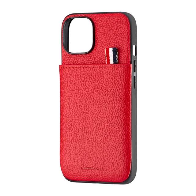 Чохол Jinduka Leather Pocket iPhone 14 Red