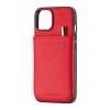 Чохол Jinduka Leather Pocket iPhone 14 Red