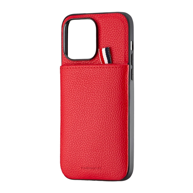 Чохол Jinduka Leather Pocket iPhone 14 Pro Max Red