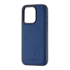 Чохол Jinduka Leather Case with MagSafe iPhone 15 Pro Deep Blue