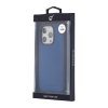 Чохол Jinduka Leather Case with MagSafe iPhone 15 Pro Deep Blue