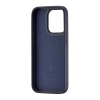 Чохол Jinduka Leather Case with MagSafe iPhone 15 Pro Deep Blue