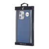 Чохол Jinduka Leather Case with MagSafe iPhone 15 Pro Max Deep Blue