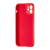 Чехол TPU with MagSafe Protected Camera iPhone 12 Red