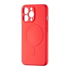 Чехол TPU with MagSafe Protected Camera iPhone 13 Pro Red