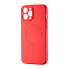 Чехол TPU with MagSafe Protected Camera iPhone 13 Pro Max Red