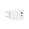 СЗУ WIWU Wi-U002 Type C PD+QC Charger EU Plug White (Wi-U002)
