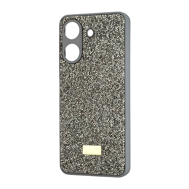 Чехол Star Diamond Xiaomi Redmi 13C 4G/Poco C65 Silver Black
